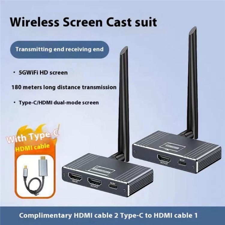 D9-1 / D10-1 Support 90 Degree Screen Rotation 8X1 HDMI Wireless Display Adapter