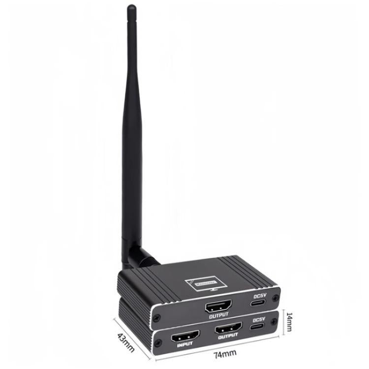 D9-1 / D10-1 Support 90 Degree Screen Rotation 8X1 HDMI Wireless Display Adapter