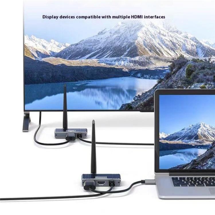 D9-1 / D10-1 Support 90 Degree Screen Rotation 8X1 HDMI Wireless Display Adapter