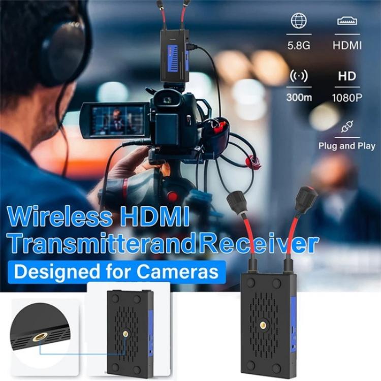 BOVBOX 092 Pro Audio Video Transmitter Receiver 300m Wireless HDMI Extender