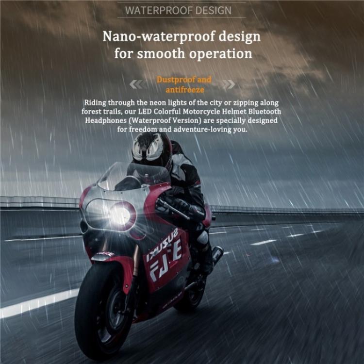 BT26 Outdoors Waterproof 500m Intercom Motorcycle Helmet Bluetooth Headset