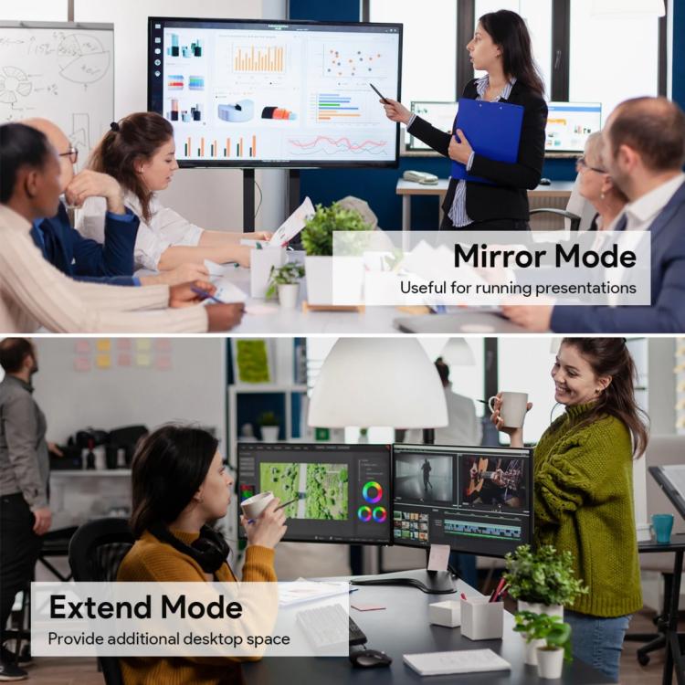 WAVLINK UG69PD12 DisplayLink Docking Station Quad  Monitors For Laptops M1 / M2 / Mac & Windows