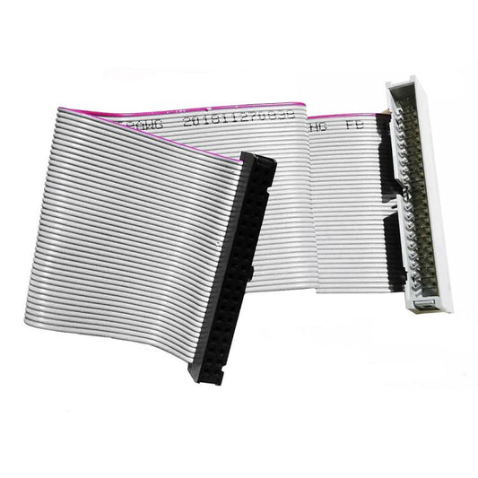 JUNSUNMAY 40 Pin IDE Female to Male HD Extension Cable for 3.5 & 5.25 Inch IDE Drives