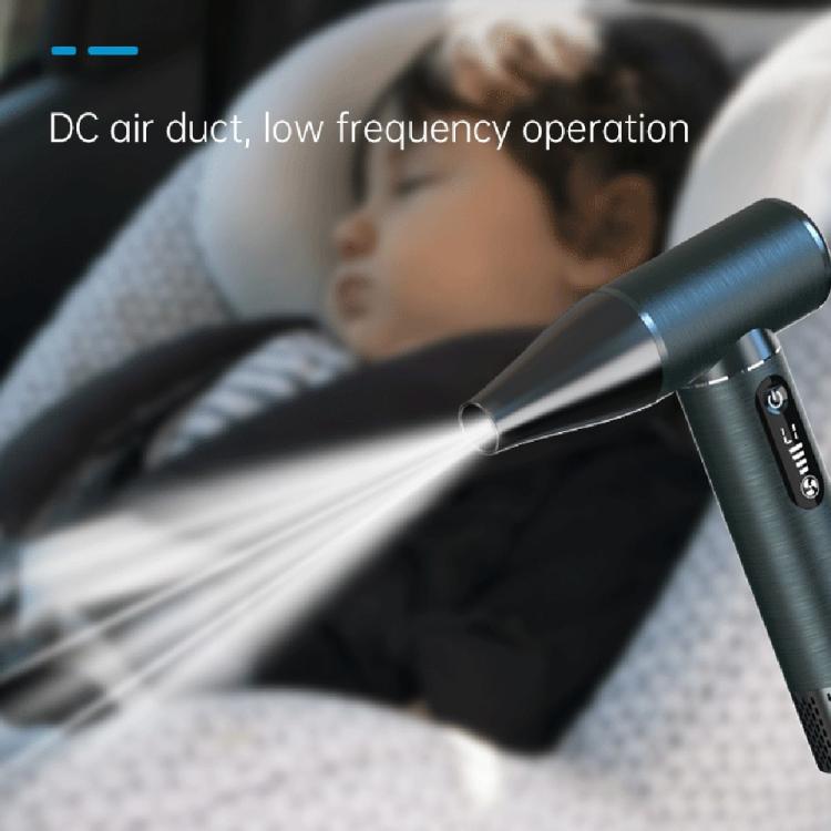 D15S Compact Powerful Brushless Motor Blower Dust Cleaner Portable High-Speed Air Flow Fan