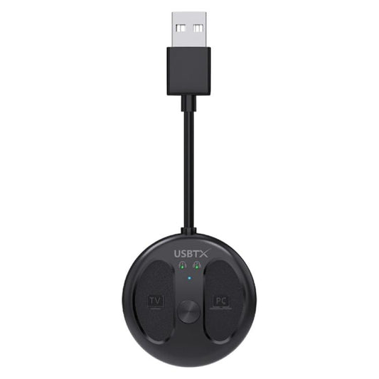 For TV PC LE524 USB Bluetooth 5.4 Audio Transmitter 50m Range Dual Connection Adapter
