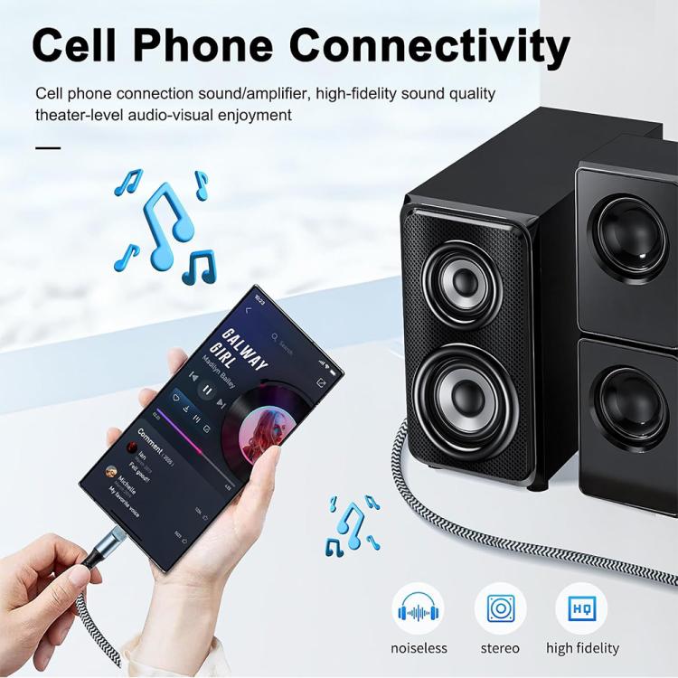 JUNSUNMAY Male USB Type-C to Male Toslink Optical Audio SPDIF Cable