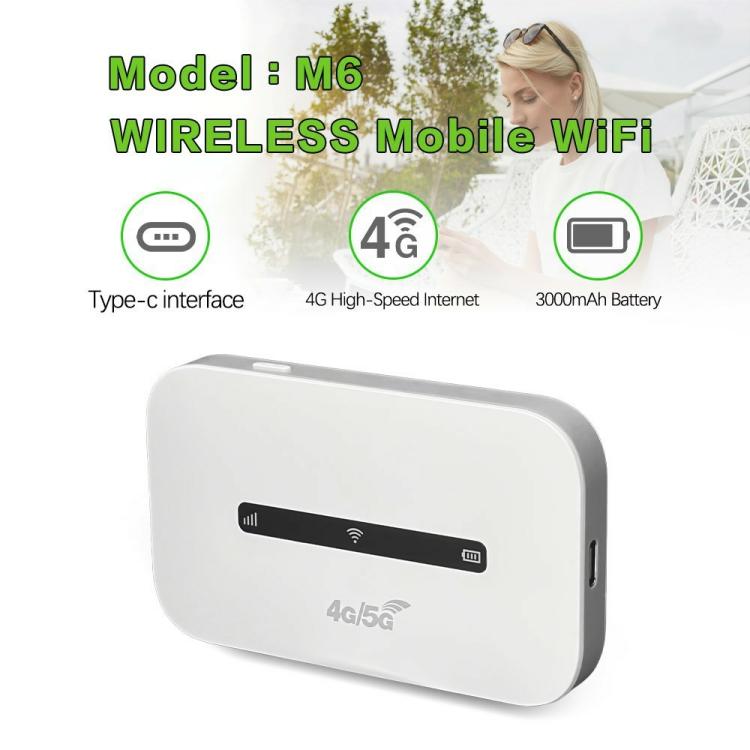 M6-E Eurasian Version Car Outdoor WiFi Hotspot Device Portable 4G LTE Mobile WiFi Router