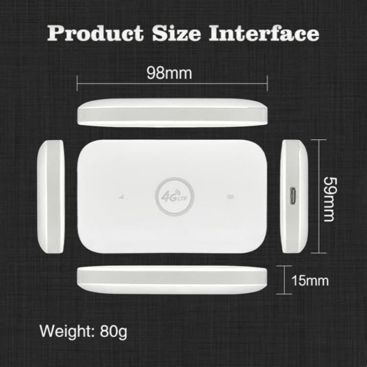 M7 Eurasian Version With SIM Card Slot Portable 4G LTE Mobile WiFi Router 150Mbps Travel MiFi Hotspot