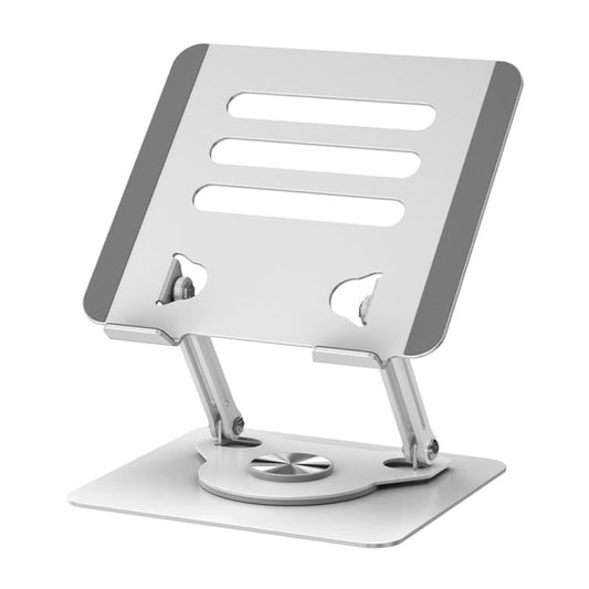 J61 Height Adjustable Rotating Foldable Carbon Steel Desktop 12-17.3 inch Tablets Laptop Stand, J61
