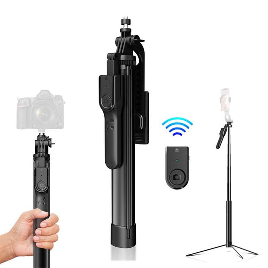 K31 Smartphone Remote Control Live Streaming Photography Stand Aluminum Alloy Selfie Stick Tripod, K31