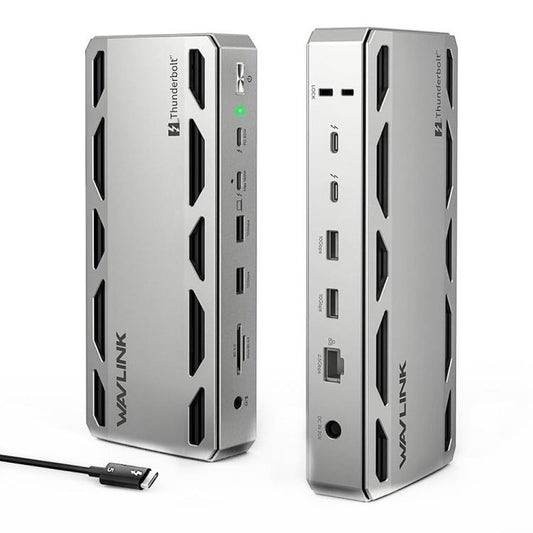 WAVLINK UTD58 12 in 1 120Gbps 140W Thunderbolt 5 Docking Station
