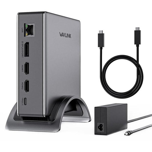 WAVLINK UMD27PRO 8K 30Hz / 4K 144Hz 140W PD HUB Adapter, US Plug, EU Plug, UK Plug, AU Plug