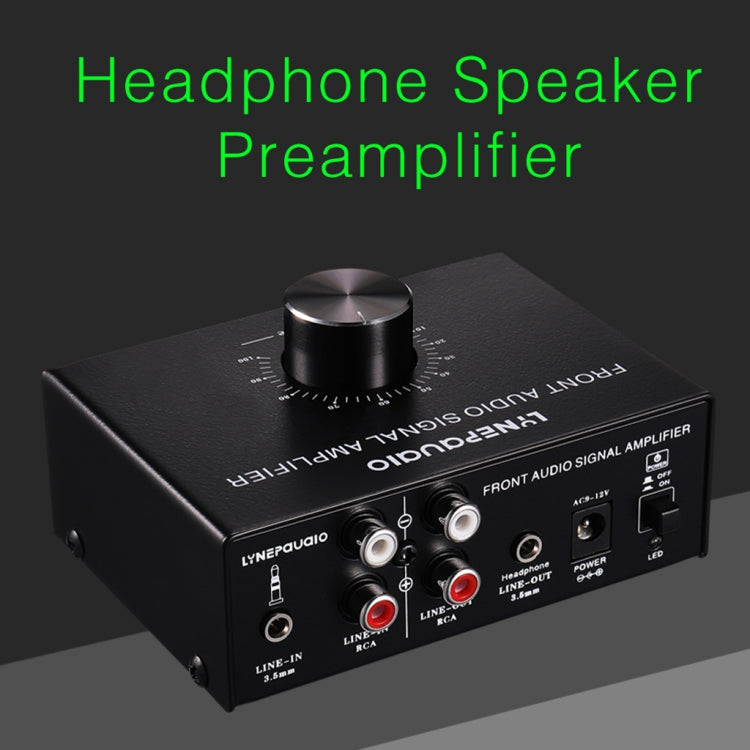 B015 Front Stereo Signal Amplifier Booster Headphones Speaker Amplifier Headset Dual-Audio Source