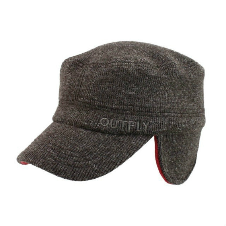 OUTFLY Winter Windproof and Warm Corduroy Bomber Hats