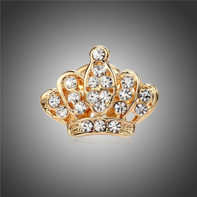 Mini Crown Shape Brooch For Woman