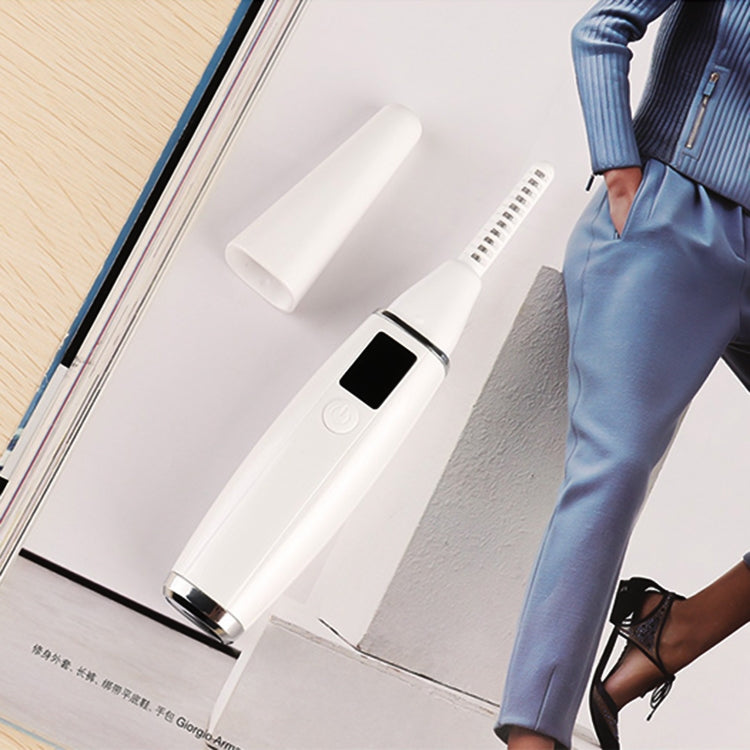 Electric Eyelash Curler  Charging Beauty Tool, 380mAh (White), 380mAh (Red)