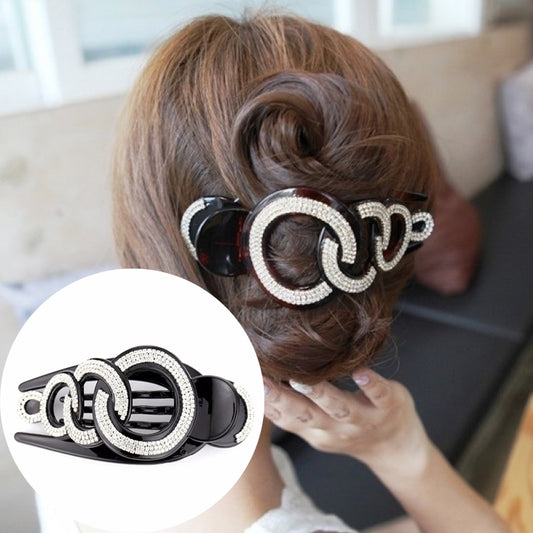Rhinestone Hair Clip Hair Crabs Clamp Accessories Large Styling Tools Hair Accessories Women Hairpin