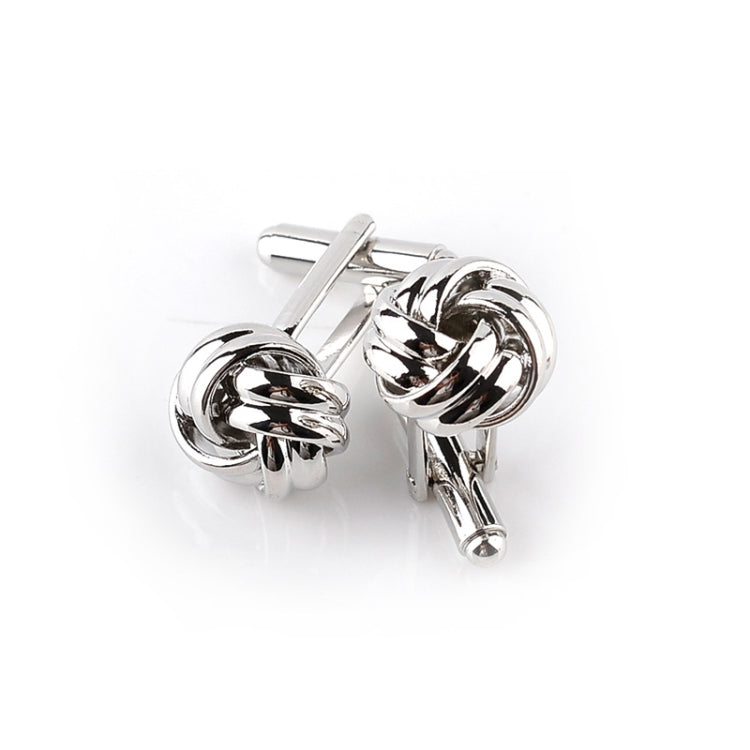French Style Fashion Knot Design Men Cufflinks， Party Suit Shirt Cuff Buttons