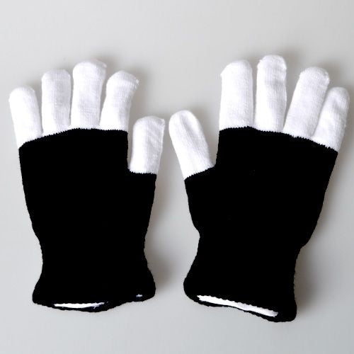 LED Colorful Luminous Performance Gloves Children Gloves, One Pair