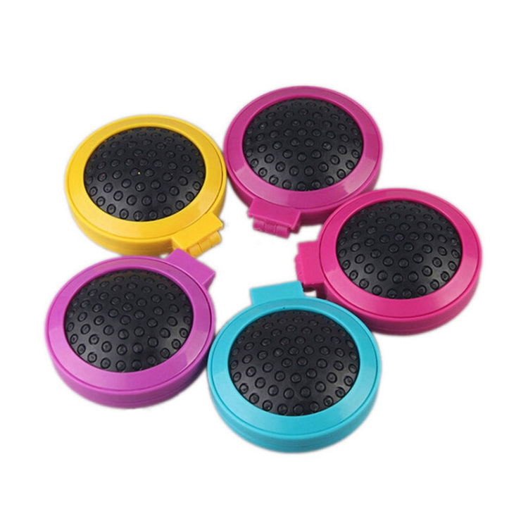 10 PCS Portable Round Pocket Small Size Travel Massage Folding Comb Hair Brush
