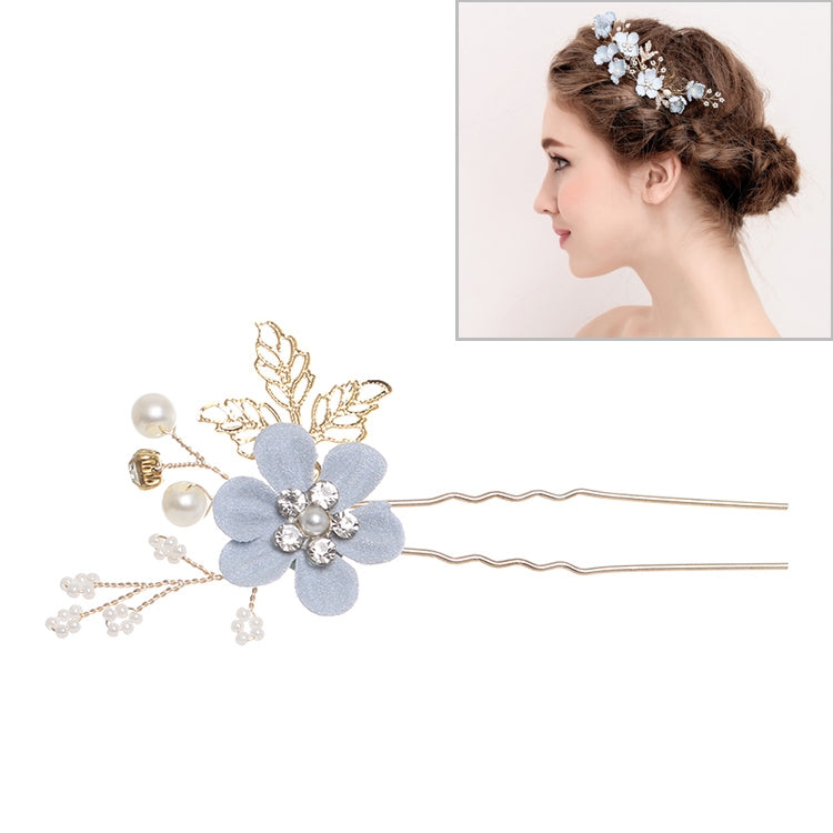 Fashion Flower Hair Combs Headdress Prom Bridal Wedding Hair Accessories Gold Leaves Hair Jewelry Hair Pins