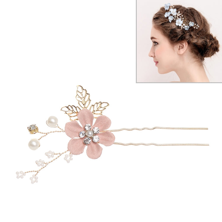 Fashion Flower Hair Combs Headdress Prom Bridal Wedding Hair Accessories Gold Leaves Hair Jewelry Hair Pins