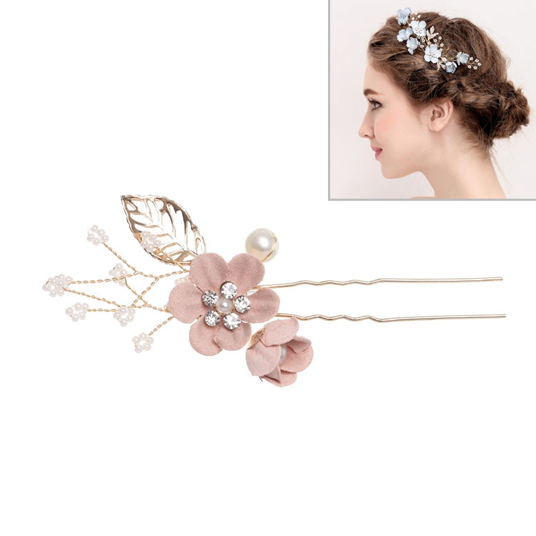 Fashion Flower Hair Combs Headdress Prom Bridal Wedding Hair Accessories Gold Leaves Hair Jewelry Hair Pins