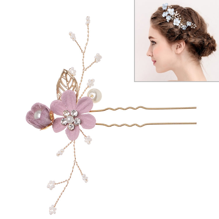 Fashion Flower Hair Combs Headdress Prom Bridal Wedding Hair Accessories Gold Leaves Hair Jewelry Hair Pins