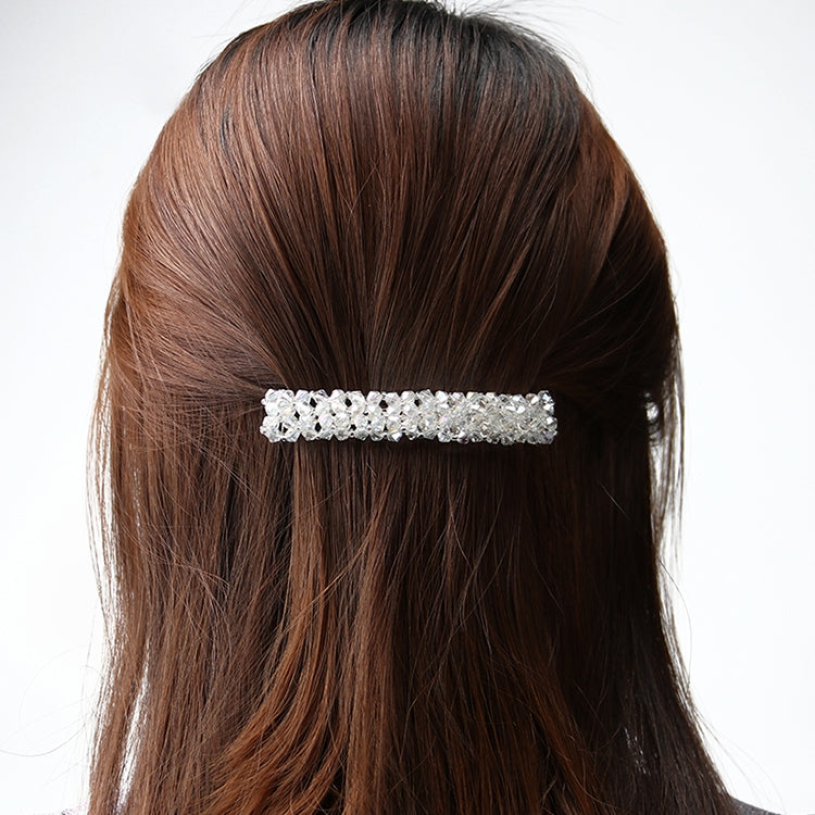 Fashion Girls Headwear Crystal Rhinestone Elastic Hair Clip Hair Accessories
