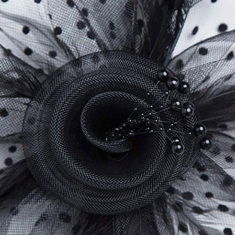 Handmade Bride Mesh Hair Accessories Wedding Photo Hat Headwear