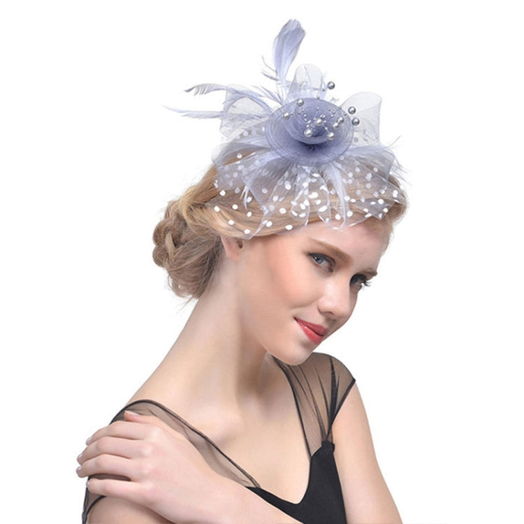 Handmade Bride Mesh Hair Accessories Wedding Photo Hat Headwear