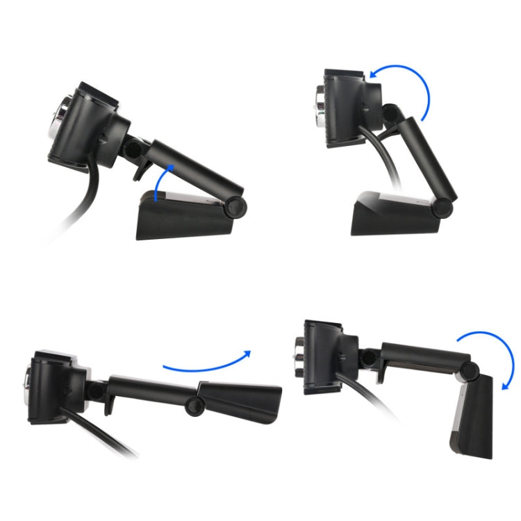 HXSJ USB Webcam HD 300 Megapixel PC Camera with Absorption Microphone