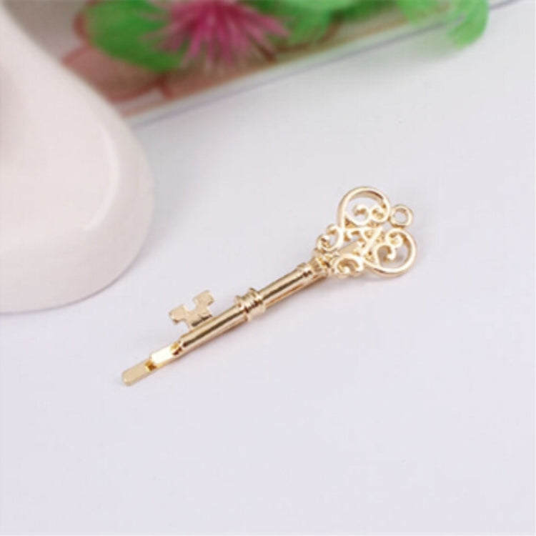 Vintage Ladies Hairpin Mini Key Hairpin Word Clip Gair Accessories