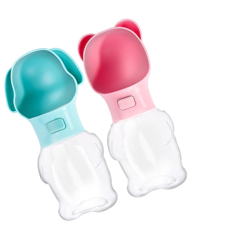 Outdoor Portable Pet Water Dispenser Cat and Dog Portable Drinking Fountain, Small Dog, Small Bear