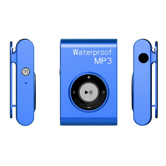 IPX8 Waterproof Swimming Diving Sports MP3 Music Player with Clip & Earphone, Support FM
