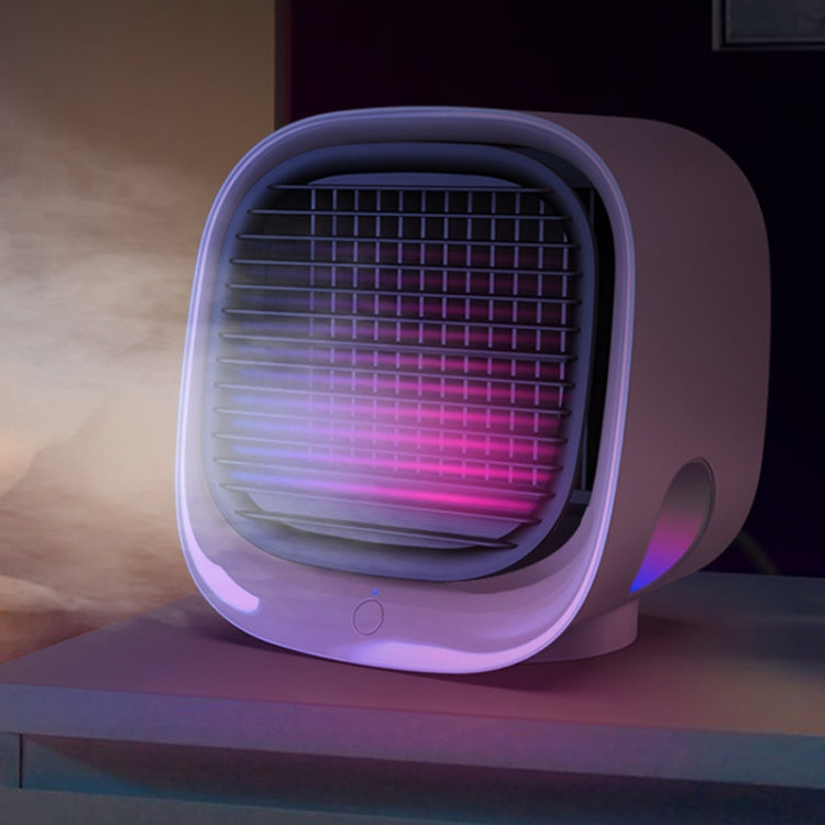 Mini Multifunctional Humidification Aromatherapy Fan Portable Office Home Desktop Air Conditioner Fan