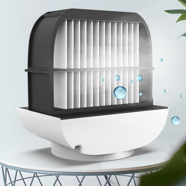 Mini Multifunctional Humidification Aromatherapy Fan Portable Office Home Desktop Air Conditioner Fan