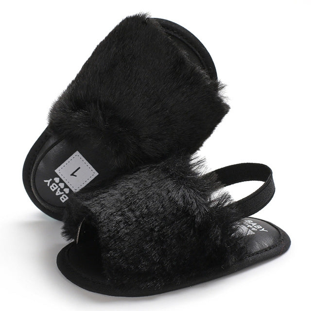 Baby Girls Sandals Soft Sole Casual Prewalker Summer Slippers Crib Shoes