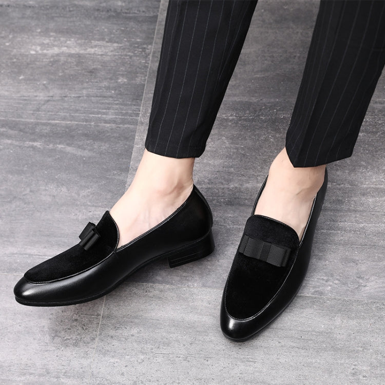 Bowknot Wedding Dress Male Flats Gentlemen Casual Shoes