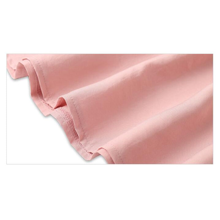 Summer Girls Cotton Sleeveless Backless Bow-knot Pleated Dress