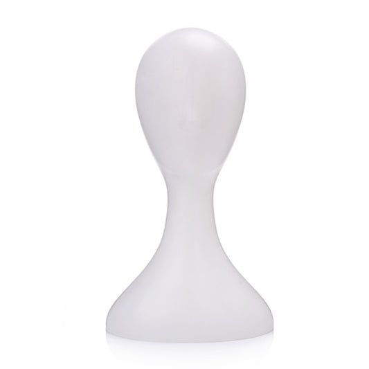 Female Plastic Mannequin Manikin Head Model Foam Wig Hair Glasses Display Stand White/Black/Natural