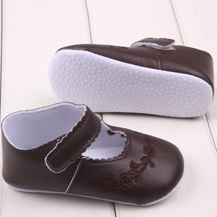 Baby Girl First Walkers PU Leather Cute Princess Crib Shoes