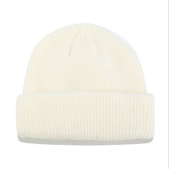 Solid Colors Short Winter Knit Skullcap for Men / Women