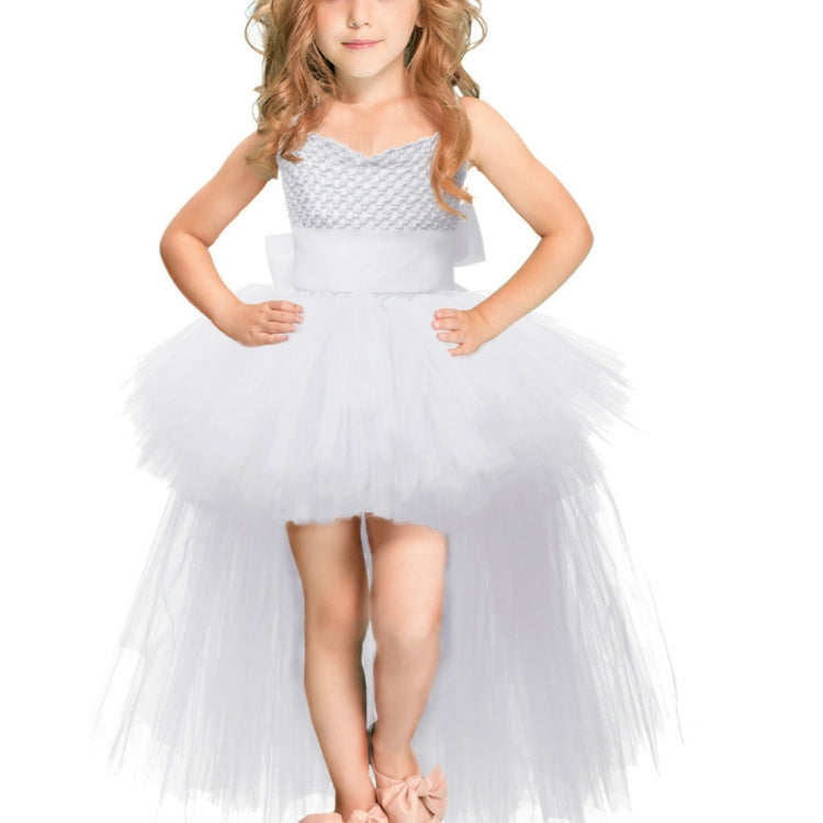 Girls Lace Sling Dress Mesh Tutu Party Dress