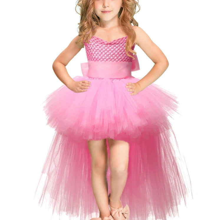 Girls Lace Sling Dress Mesh Tutu Party Dress