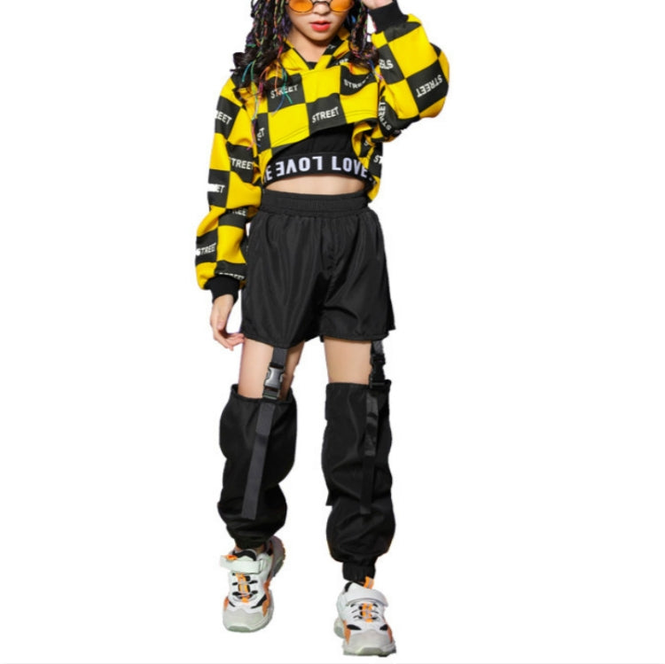 Girls Hip Hop Style Street Dance Performance Costumes