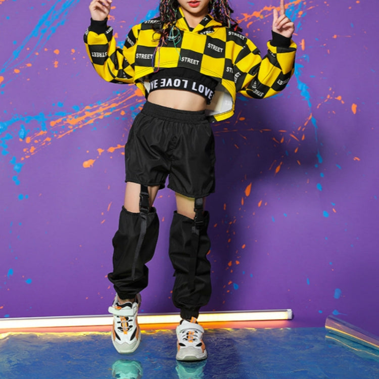 Girls Hip Hop Style Street Dance Performance Costumes