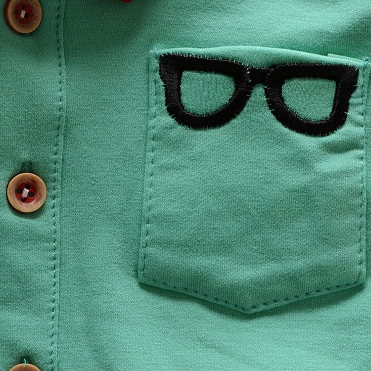 Boys Bow Tie Long Sleeve Top + Letter Print Pattern Pants Set