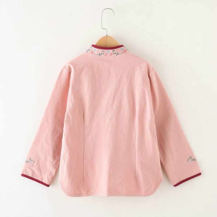 Girls Chinese Style Embroidery Top + Skirt Set Tunic Clothing