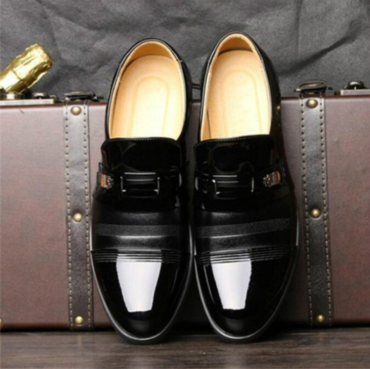 Men Summer Hole Shoe Slip-on Dress Business Shoes